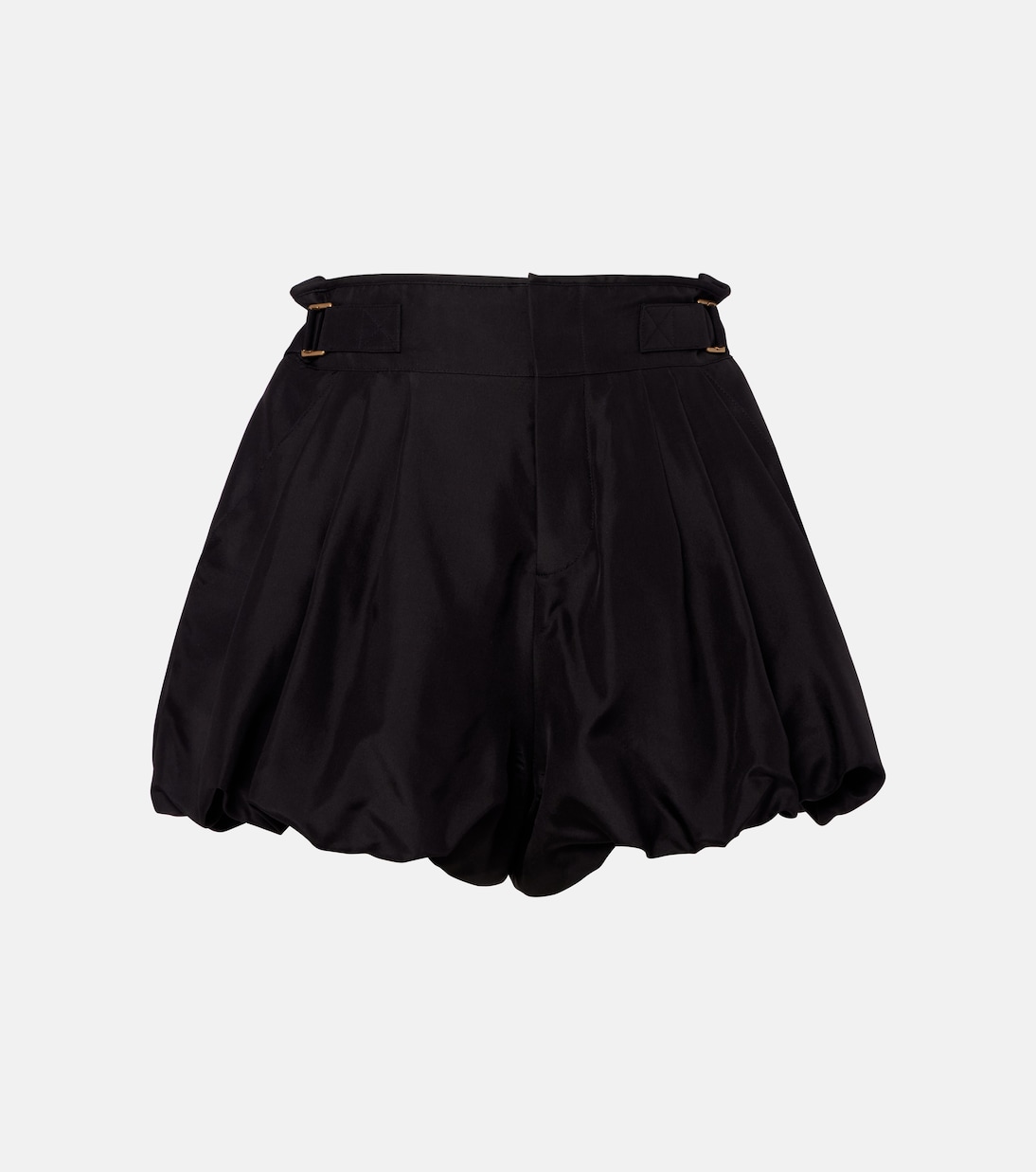 Shorts de seda habotai con cinturón | Chloé