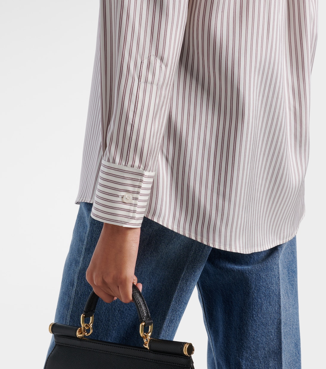 Striped silk shirt | Dolce&Gabbana