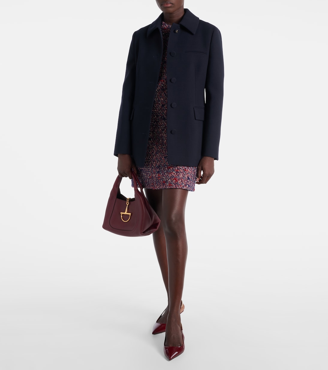 Chaqueta de lana con GG | Gucci