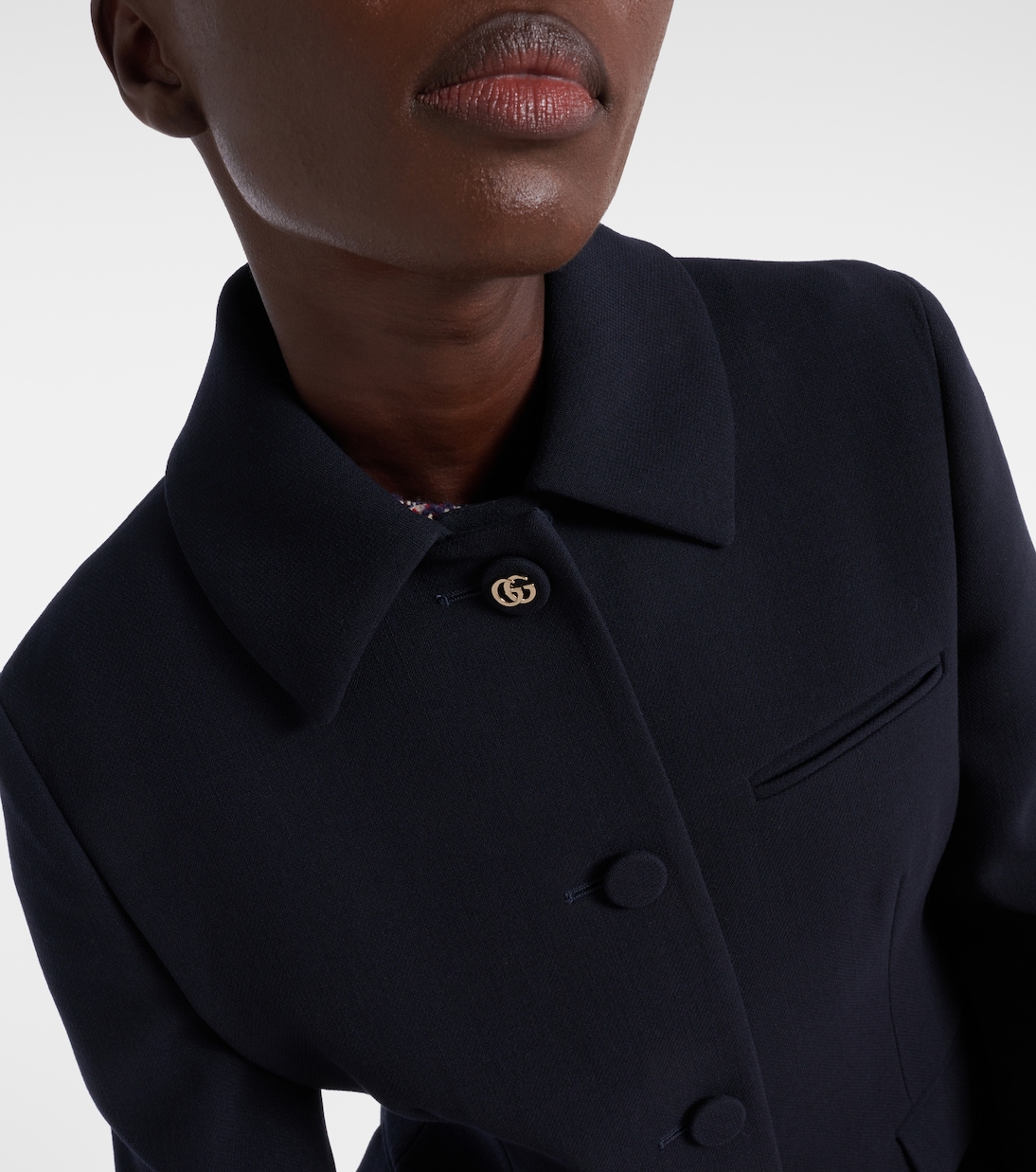 Chaqueta de lana con GG | Gucci