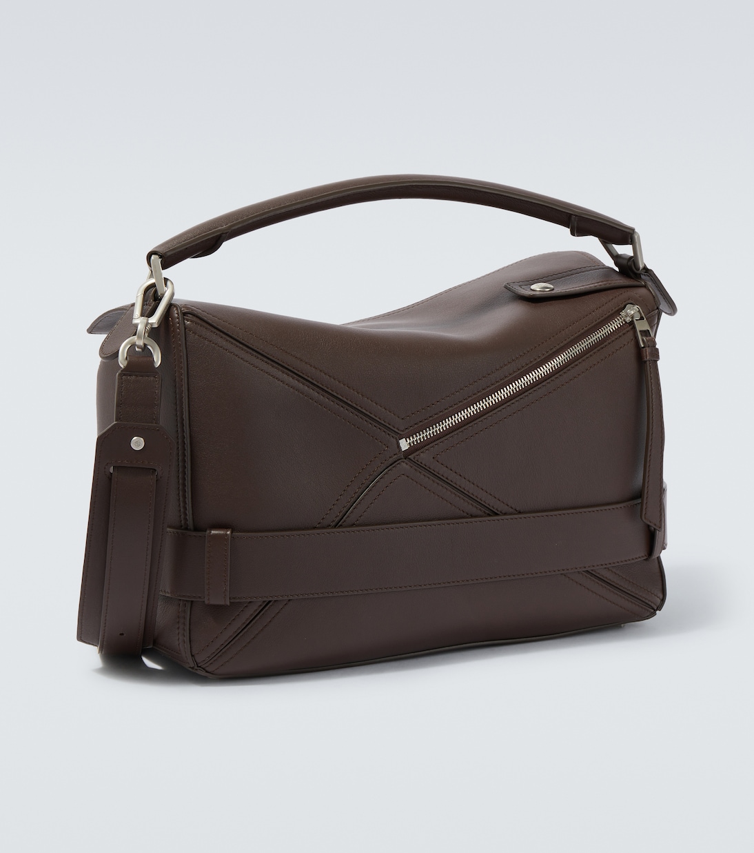 Puzzle Biker Large leather tote bag | Loewe