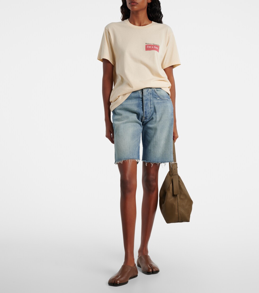 Printed cotton jersey T-shirt | Maison Margiela