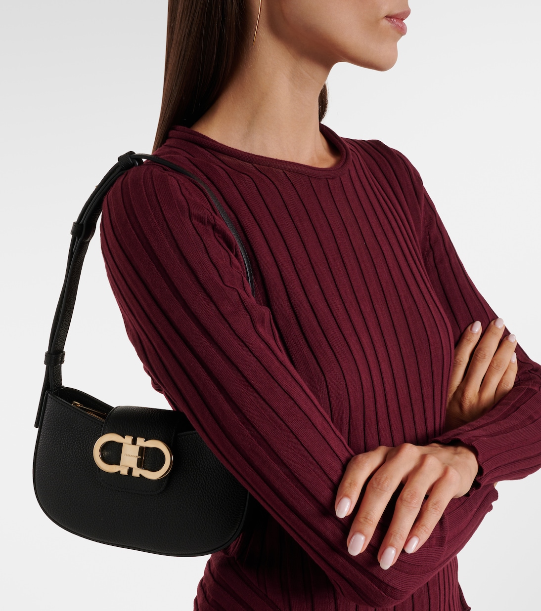 Borsa a spalla Gabry in pelle | Ferragamo