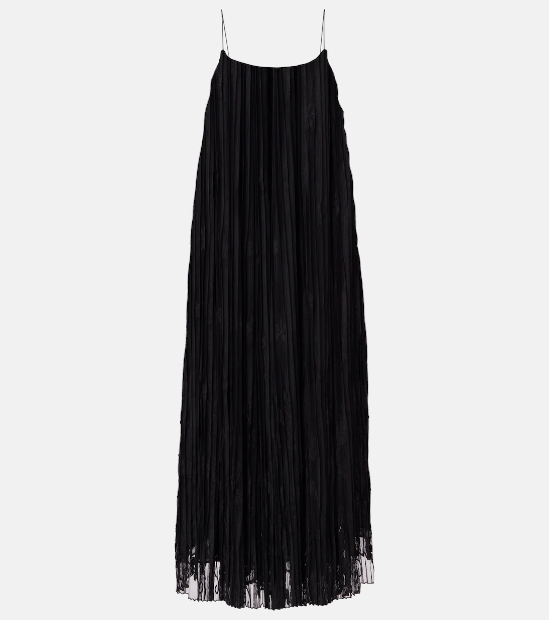 Embroidered floral tulle maxi dress | Toteme