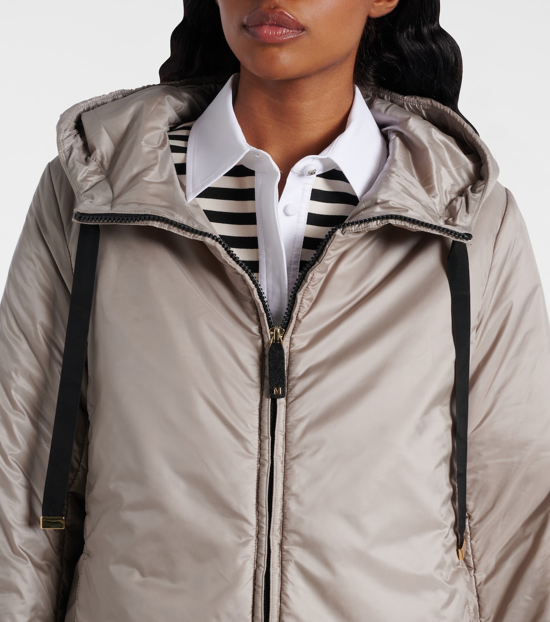 The Cube Greenh padded canvas jacket | Max Mara