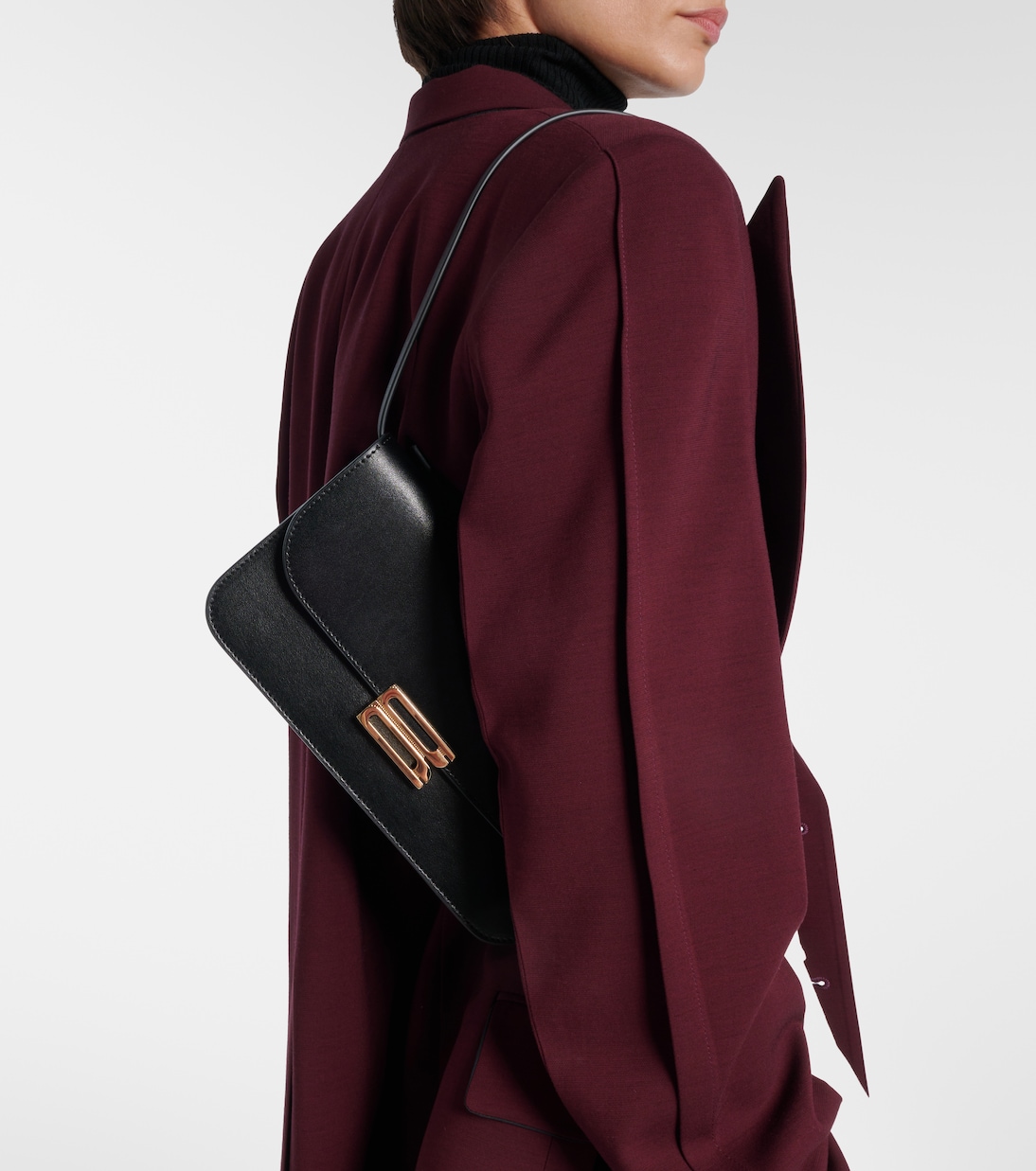 Schultertasche Dorian Small aus Leder | Victoria Beckham