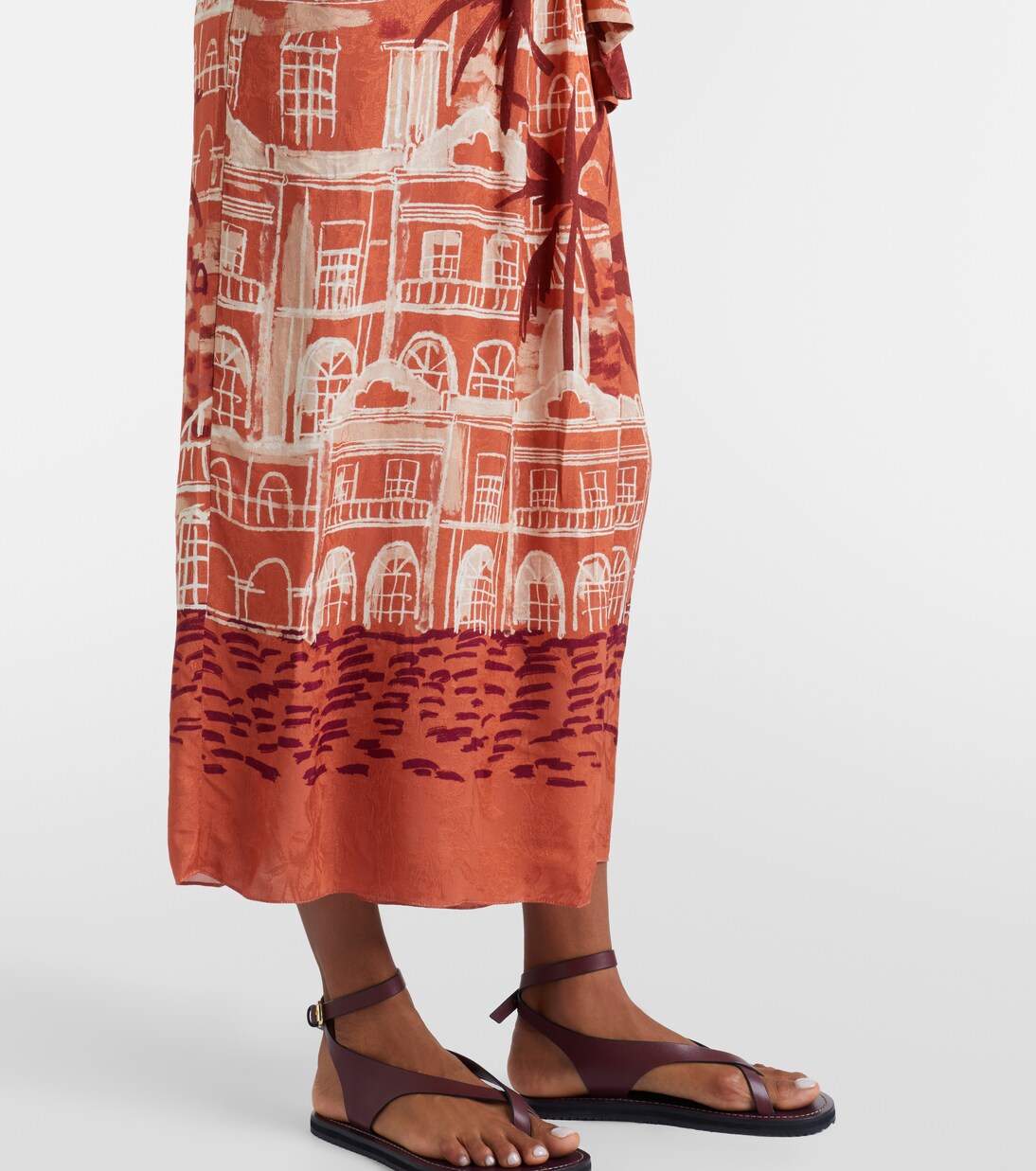 Maxikleid Ollantay aus Jacquard | Johanna Ortiz