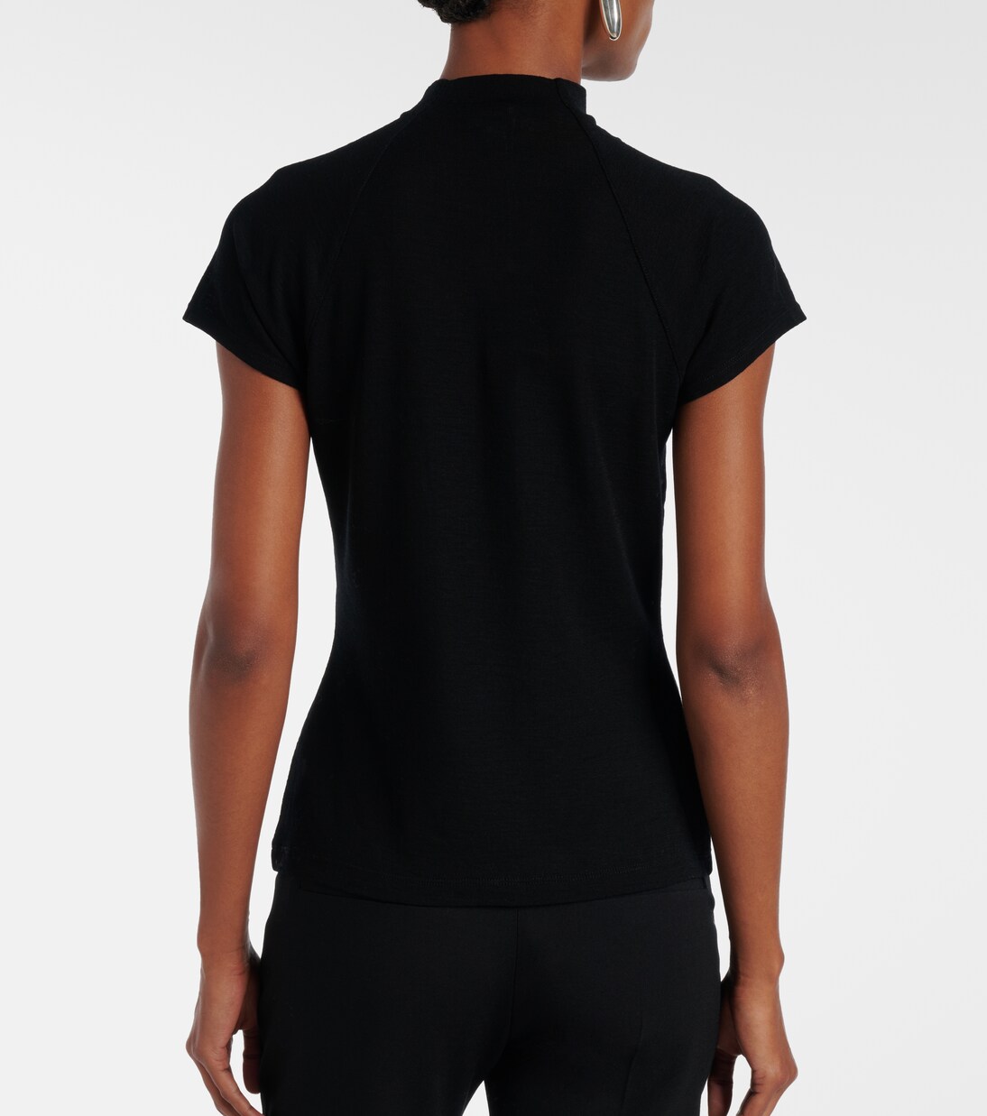 Wool jersey top | Vince