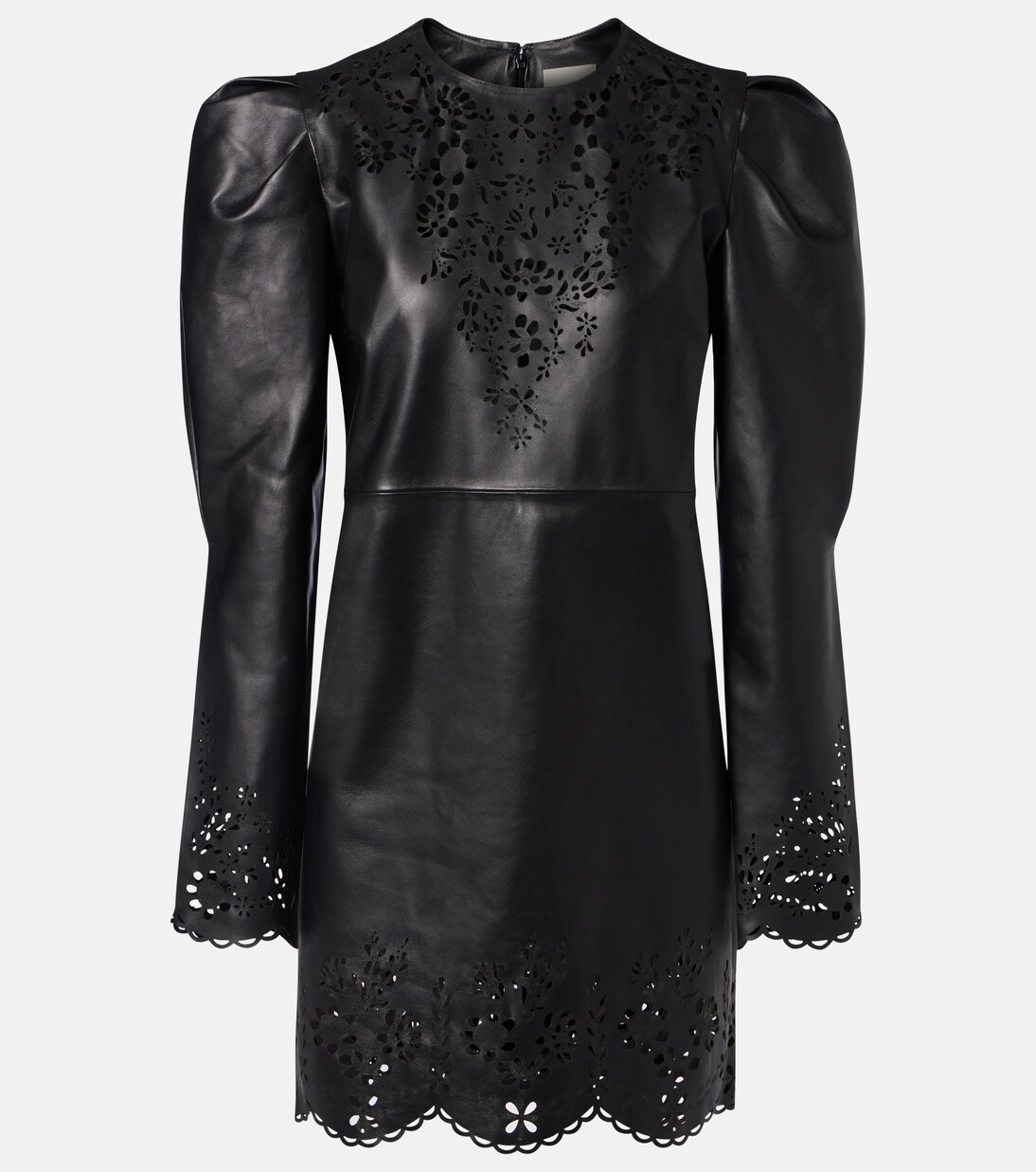 Nala laser-cut leather minidress | Isabel Marant