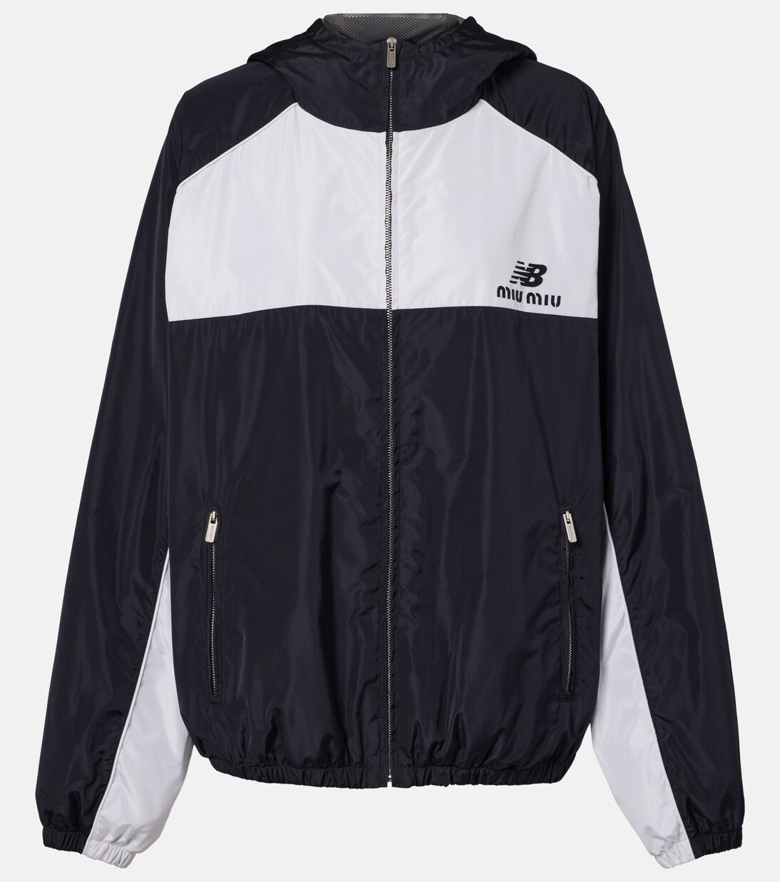 x New Balance poplin track jacket | Miu Miu