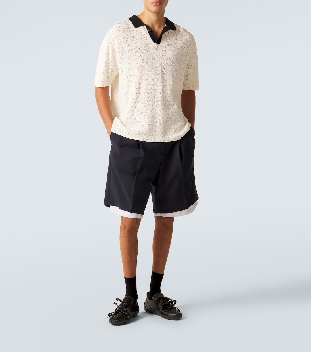 Ballerina Grip leather sneakers | Simone Rocha