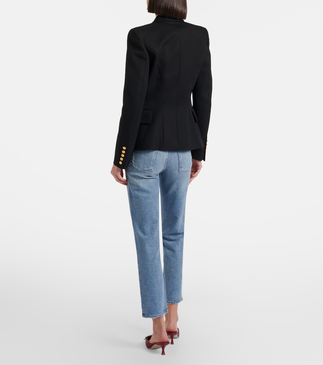 90’s Pinch Waist Crop straight jeans | Agolde