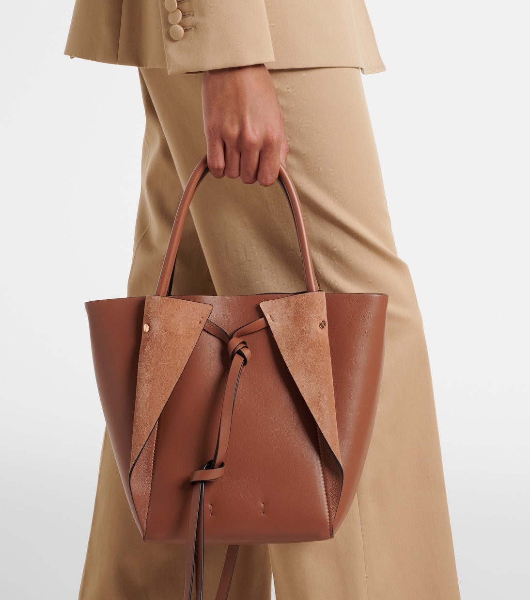 Marija Small leather tote bag | Gabriela Hearst