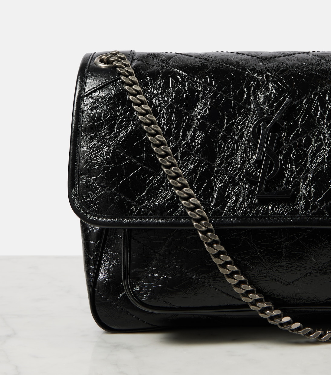 Borsa a spalla Niki Medium in pelle | Saint Laurent