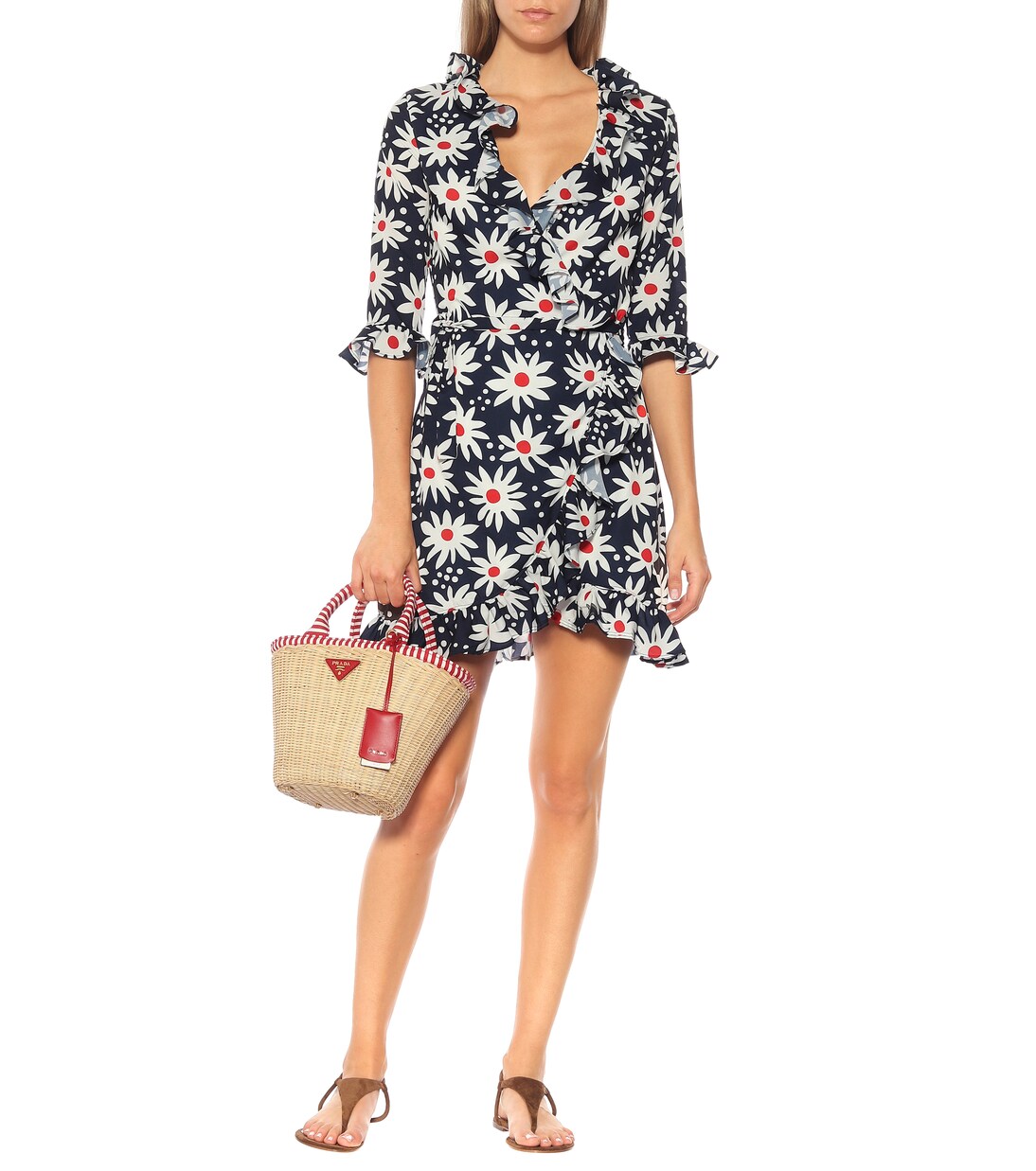 Vestido wrap floral | Solid & Striped