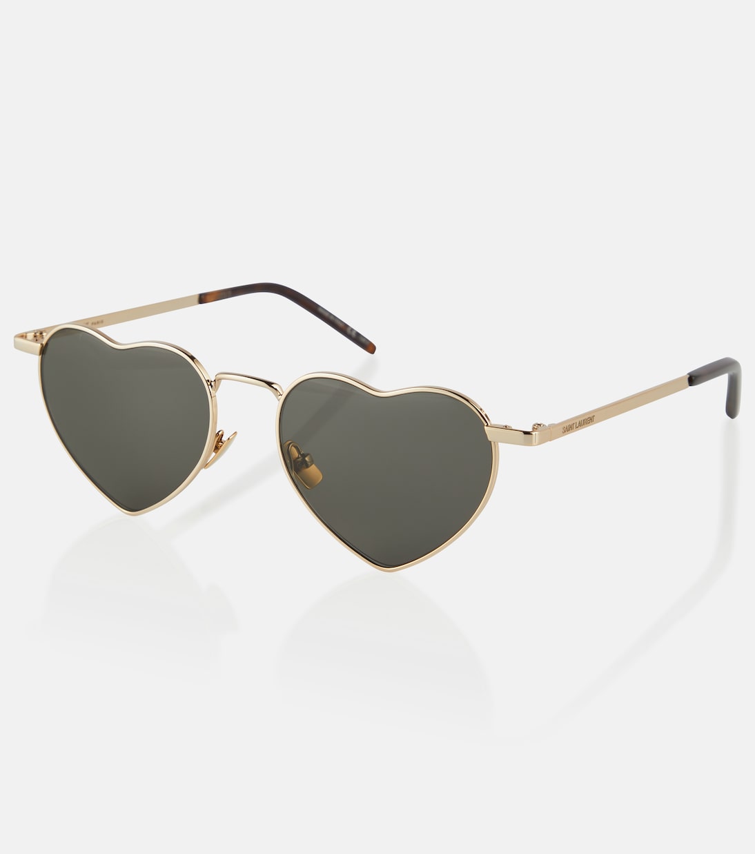 Occhiali da sole Saint Laurent SL 301 Loulou a forma di cuore per stile giovanile