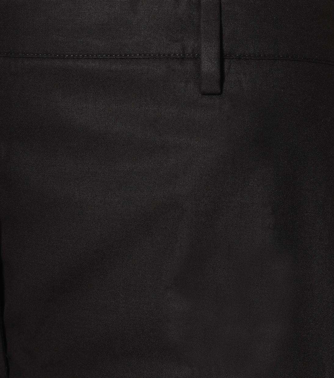 Weite High-Rise-Hose aus Baumwolle | Prada