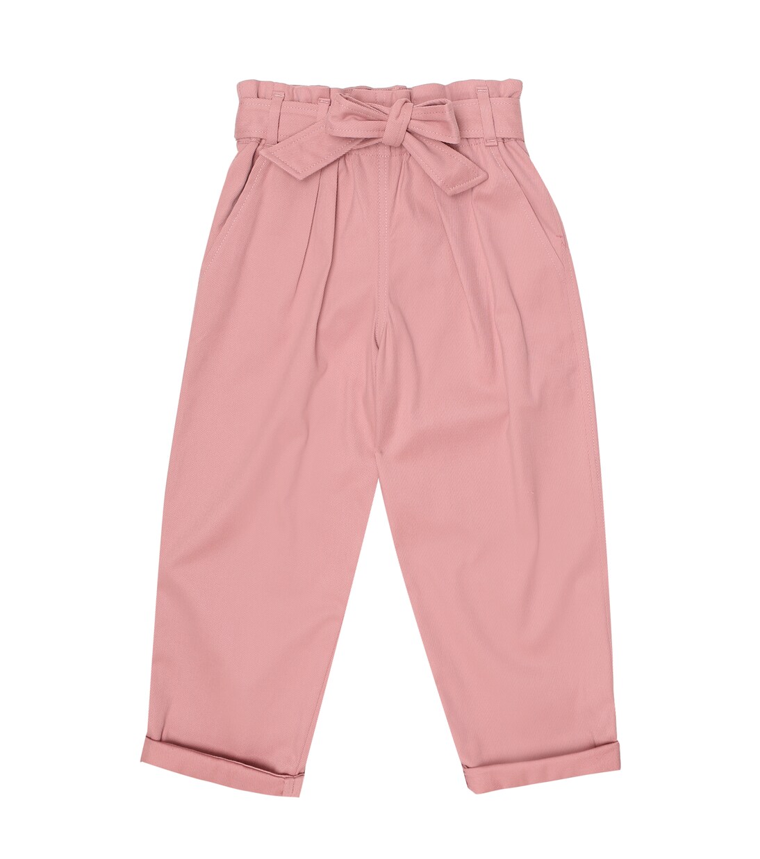 Pantalones de sarga de algodón | Brunello Cucinelli Kids