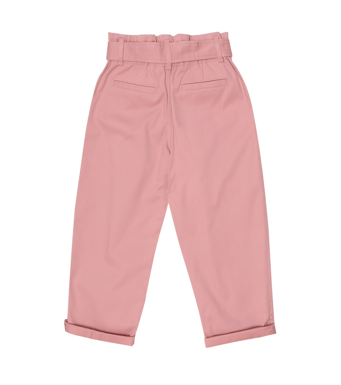 Pantalones de sarga de algodón | Brunello Cucinelli Kids