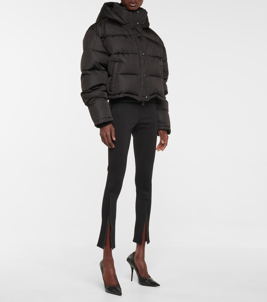 Release 03 - Piumino cropped con cappuccio | Wardrobe.NYC