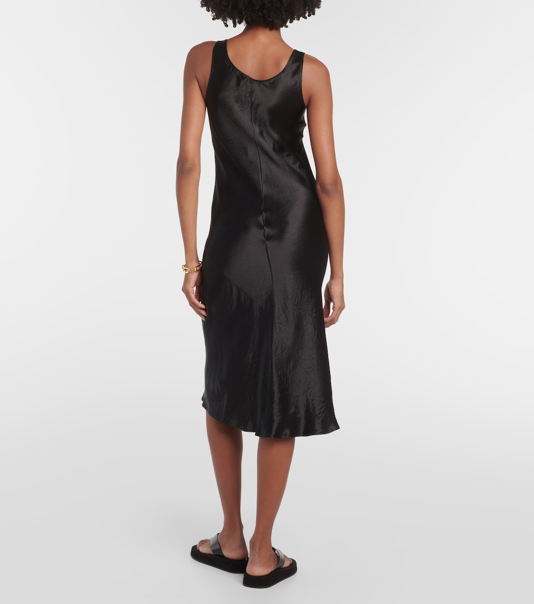 Leisure - Abito midi Talete in raso | Max Mara