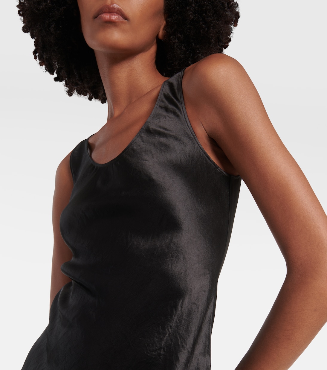 Leisure - Abito midi Talete in raso | Max Mara
