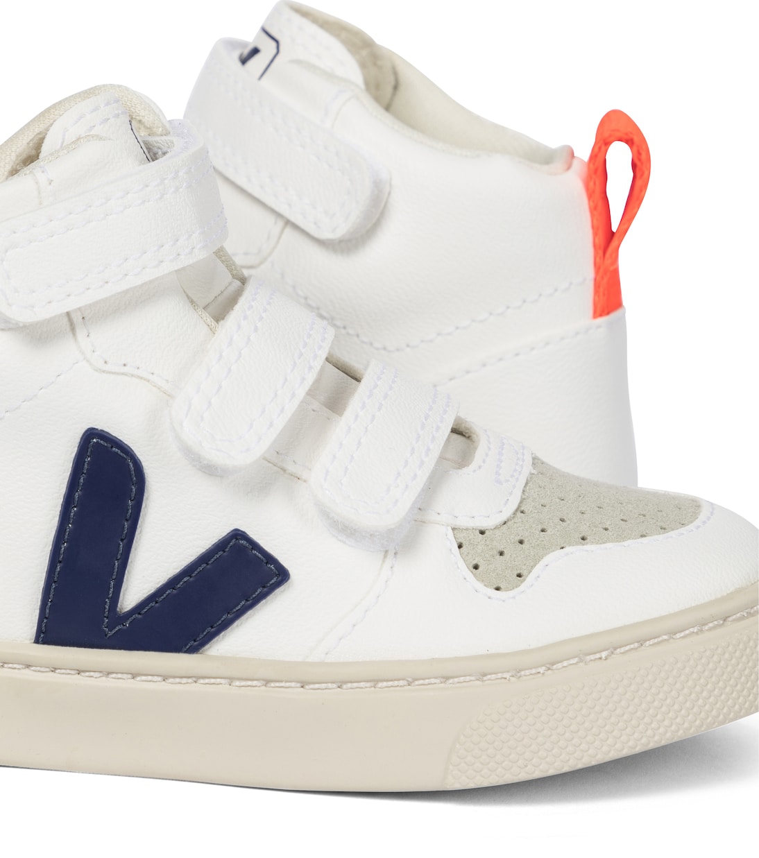 Baskets V-10 en cuir et daim synthétiques | Veja Kids