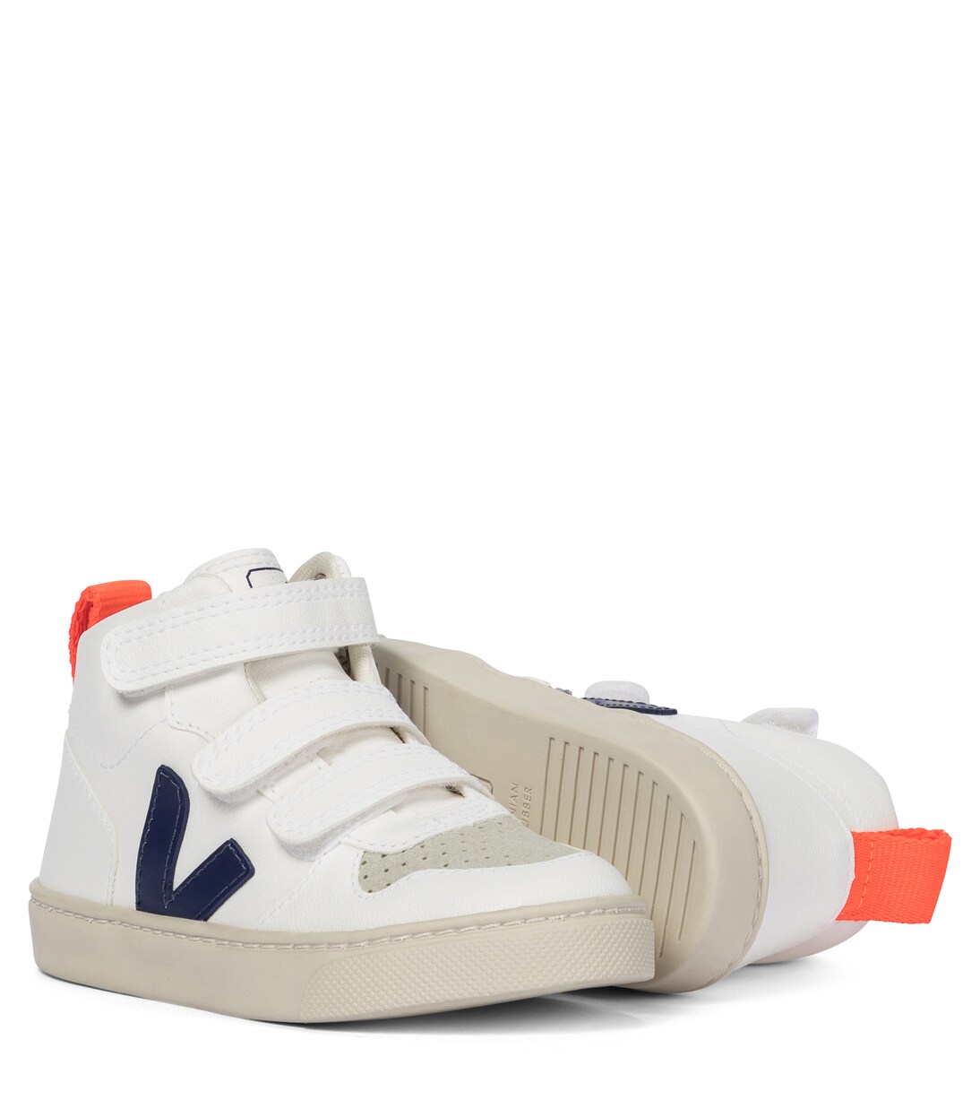 Baskets V-10 en cuir et daim synthétiques | Veja Kids