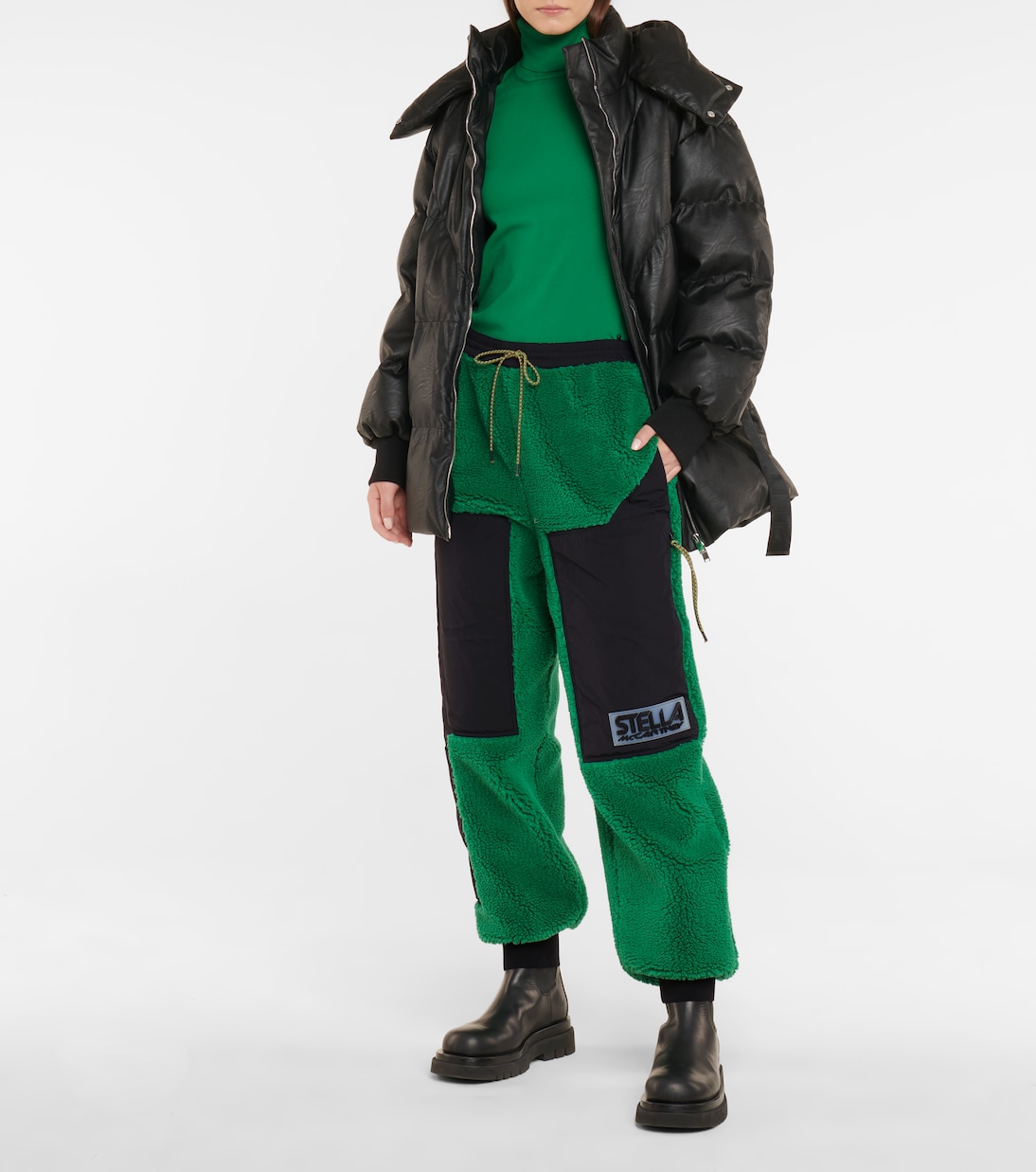Hose Kara aus Faux Fur | Stella McCartney
