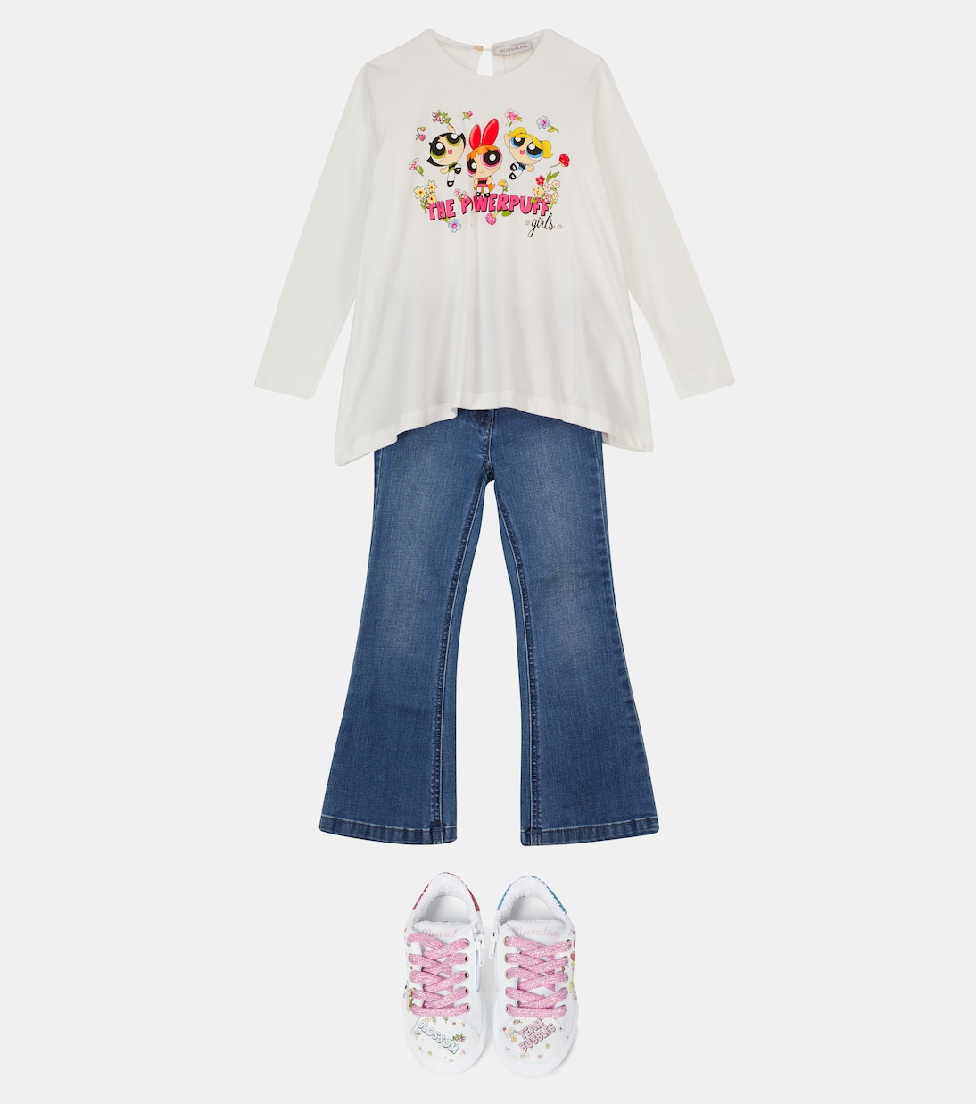 Camiseta Powerpuff Girls de algodón | Monnalisa