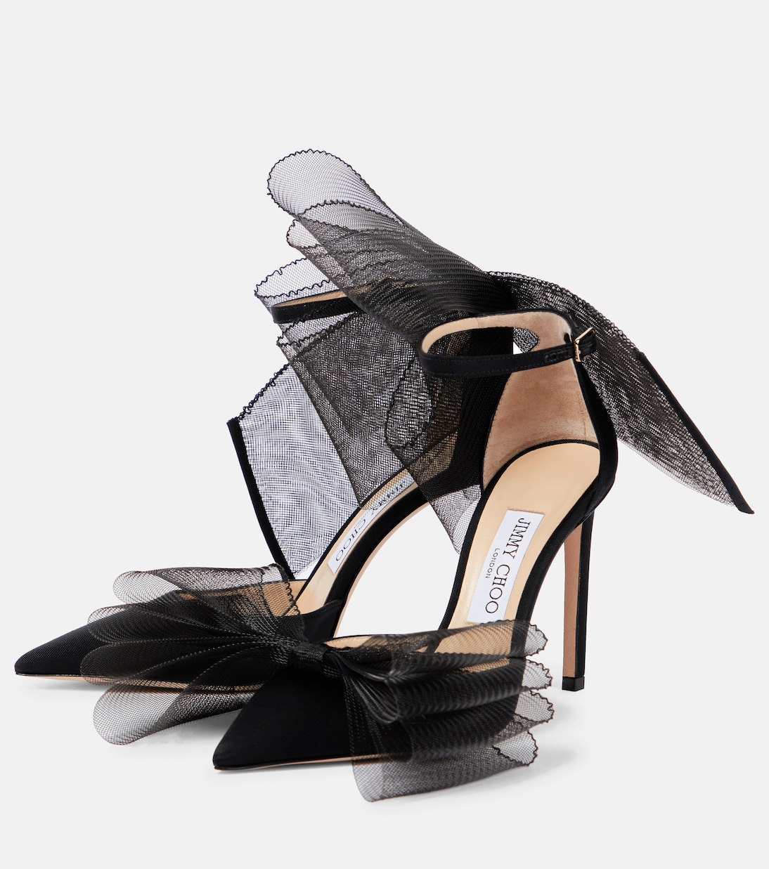 Averly 100 bow-trimmed pumps | Jimmy Choo