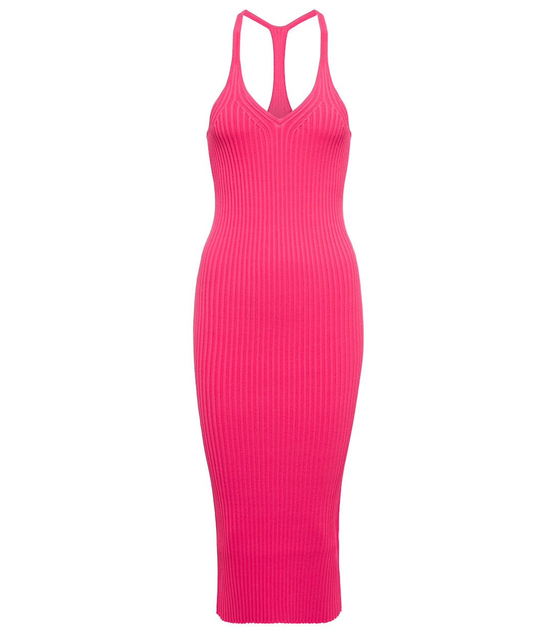 Midikleid aus Rippstrick | Helmut Lang