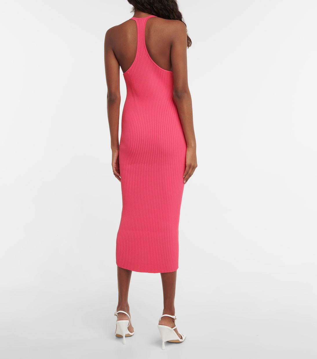 Midikleid aus Rippstrick | Helmut Lang