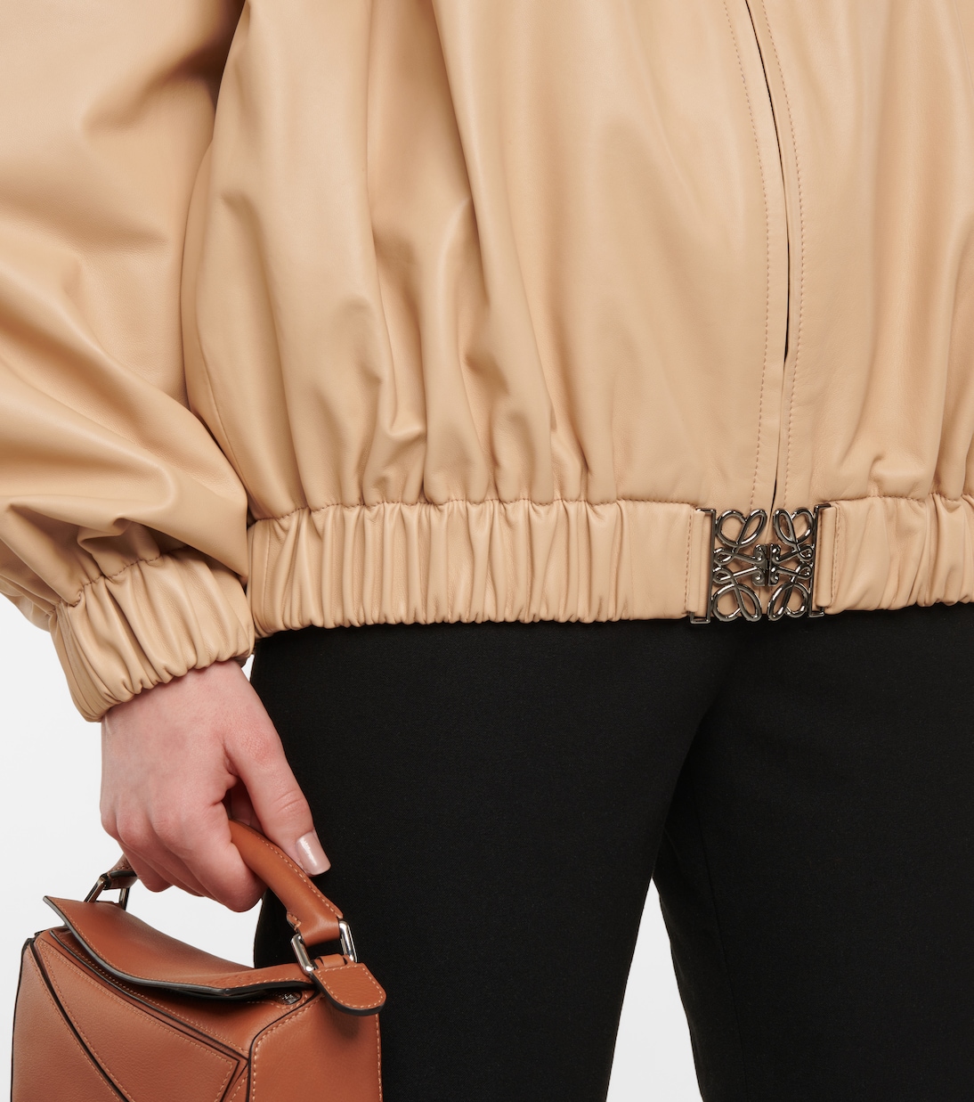Bomberjacke aus Leder | Loewe