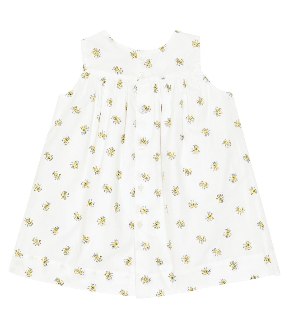 Bebé - vestido Clothi de popelín de algodón floral | Bonpoint