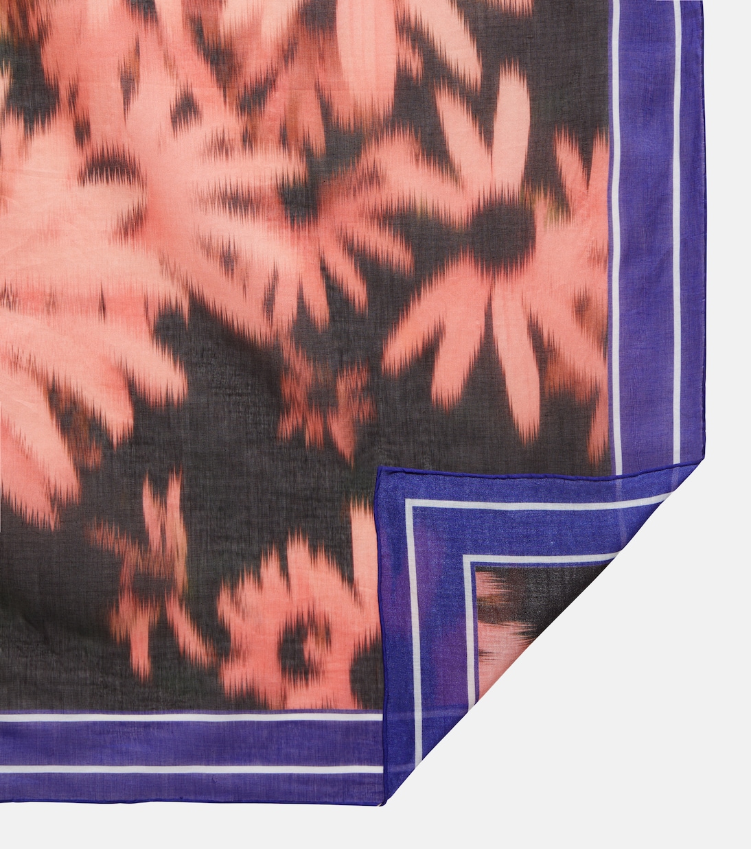 Printed cotton scarf | Dries Van Noten