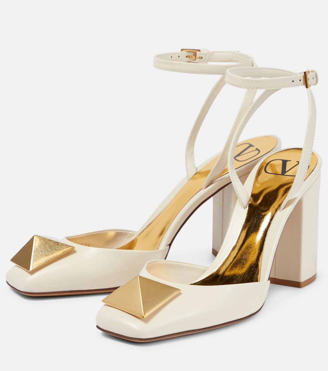 Escarpins One Stud en cuir | Valentino Garavani