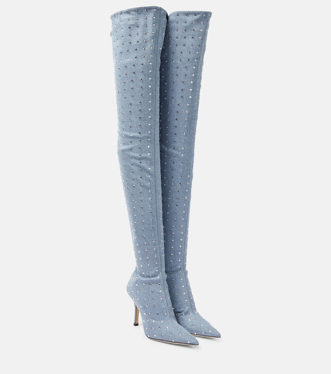 Holly Mama denim over-the-knee boots | Paris Texas
