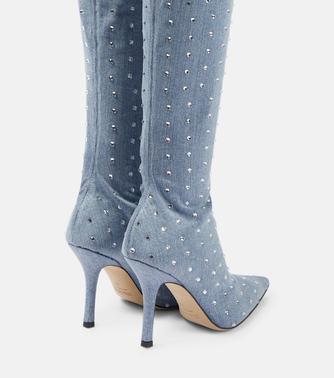 Holly Mama denim over-the-knee boots | Paris Texas