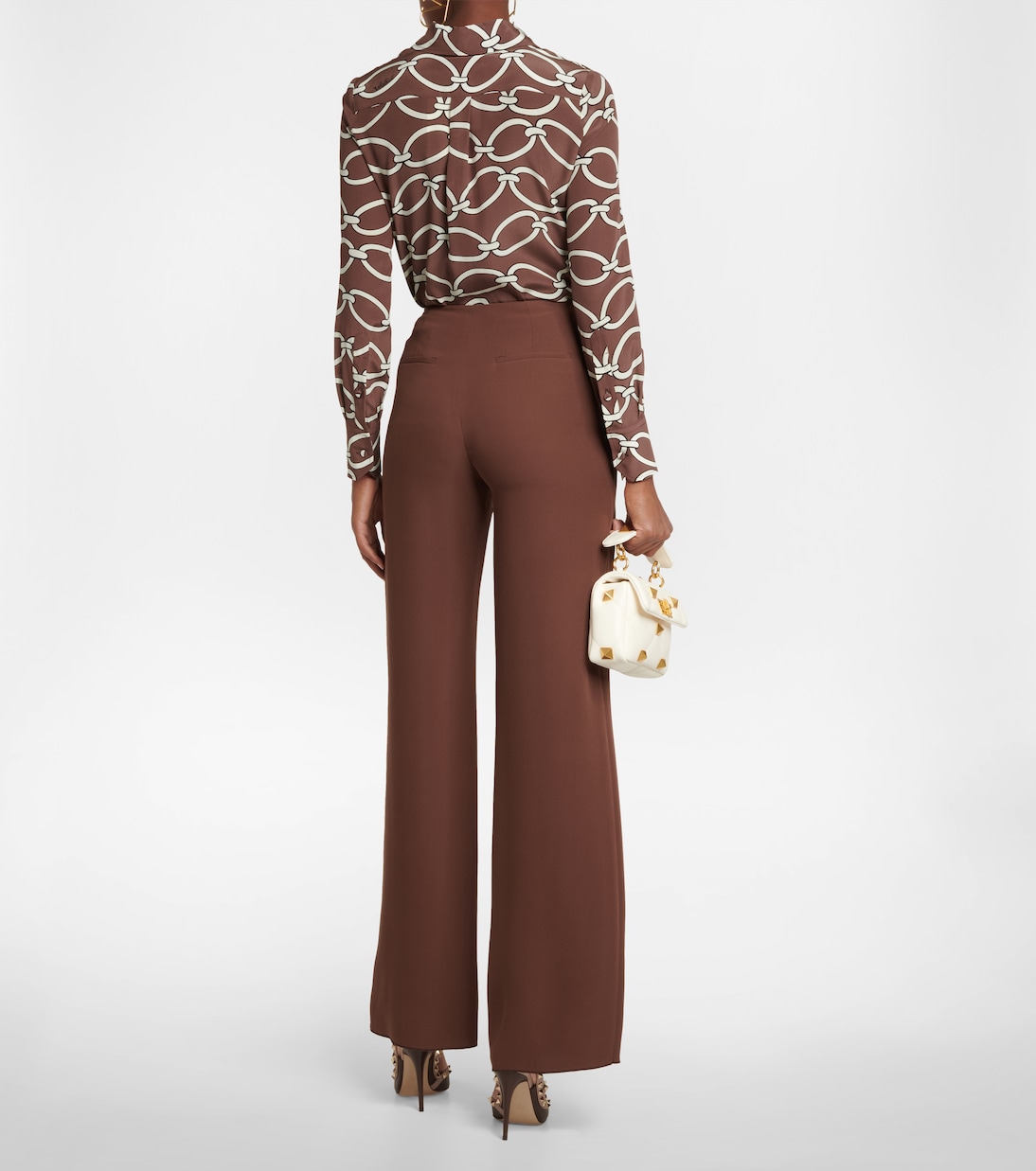 Straight-Fit-Hose aus Seide | Valentino