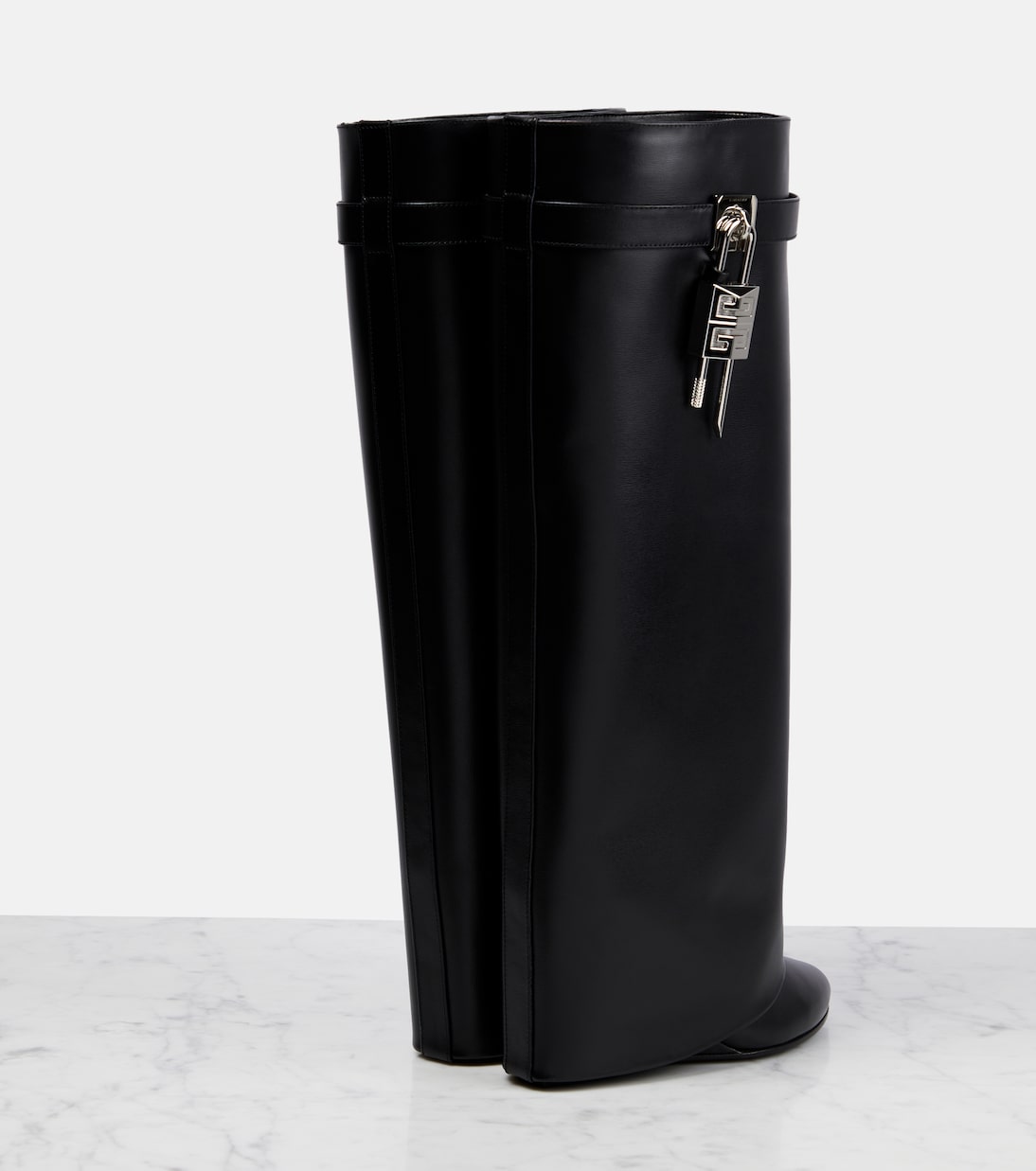 Bottes Shark Lock en cuir | Givenchy
