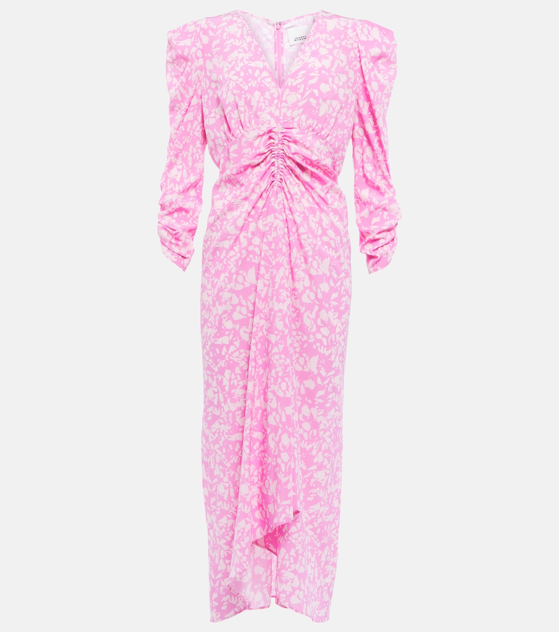Albini printed silk-blend midi dress | Isabel Marant