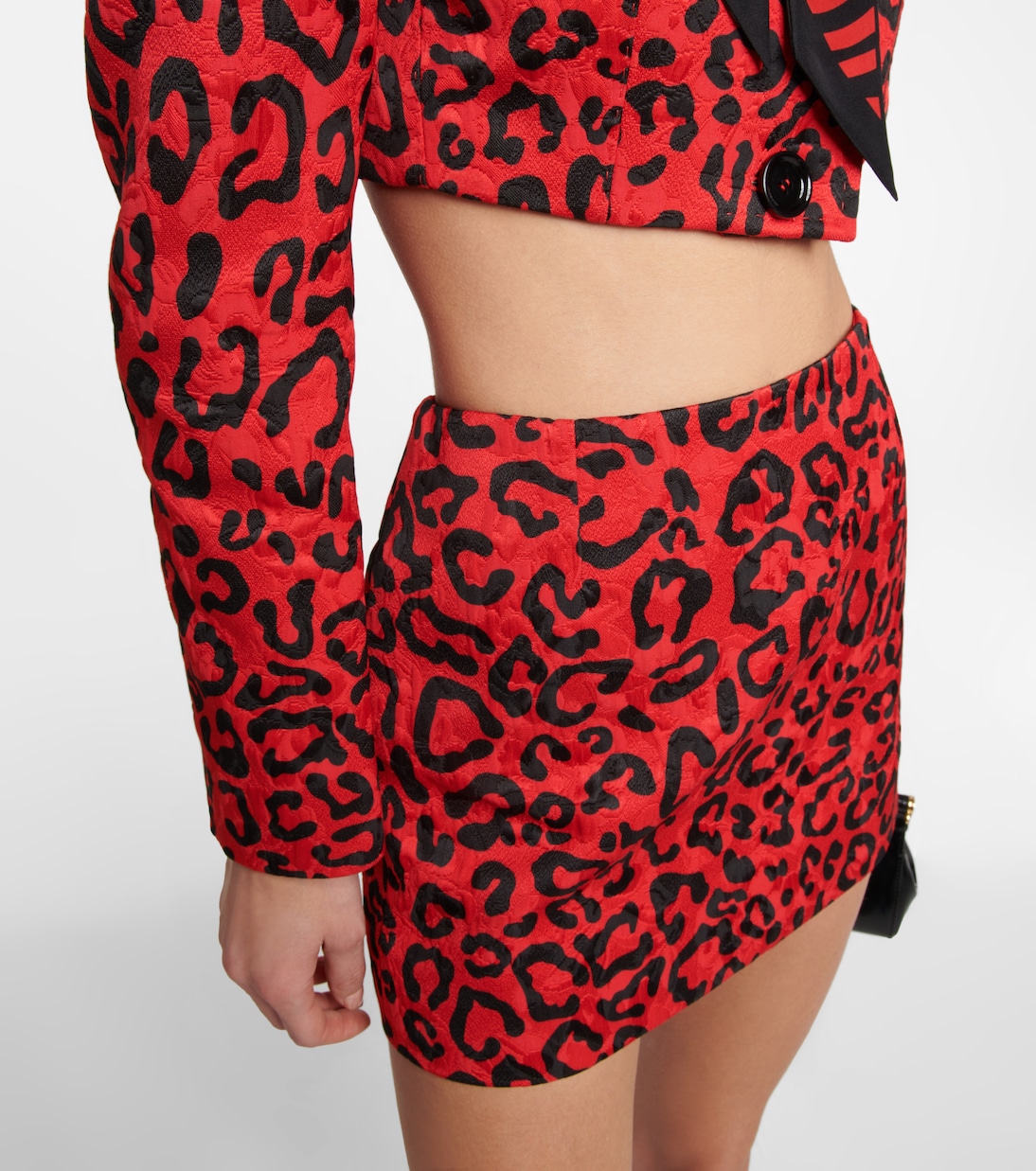 Minifalda con brocado estampada | Dolce&Gabbana