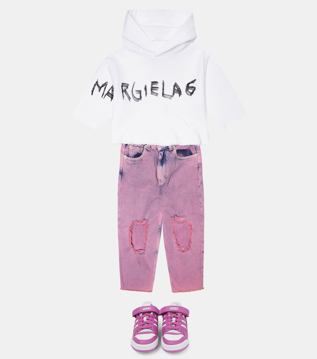 Distressed jeans | MM6 Maison Margiela Kids