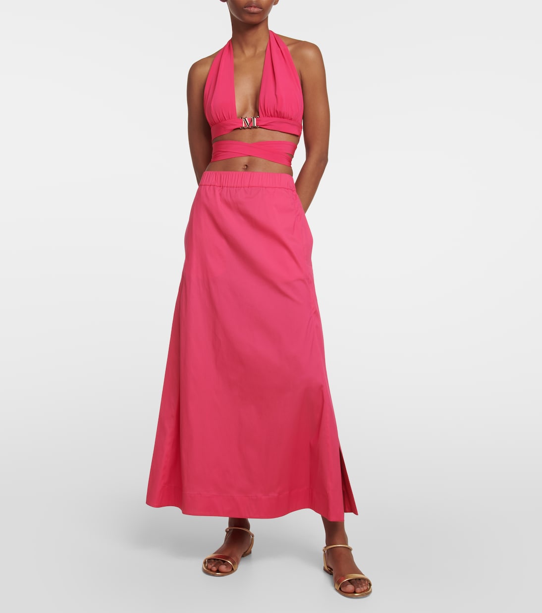 Midirock Ricetta aus Popeline | Max Mara