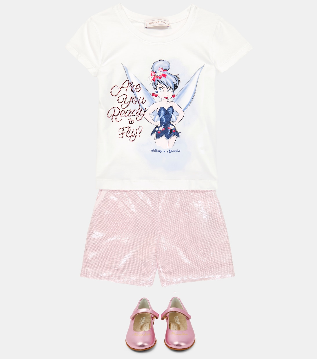 Shorts con paillettes | Monnalisa