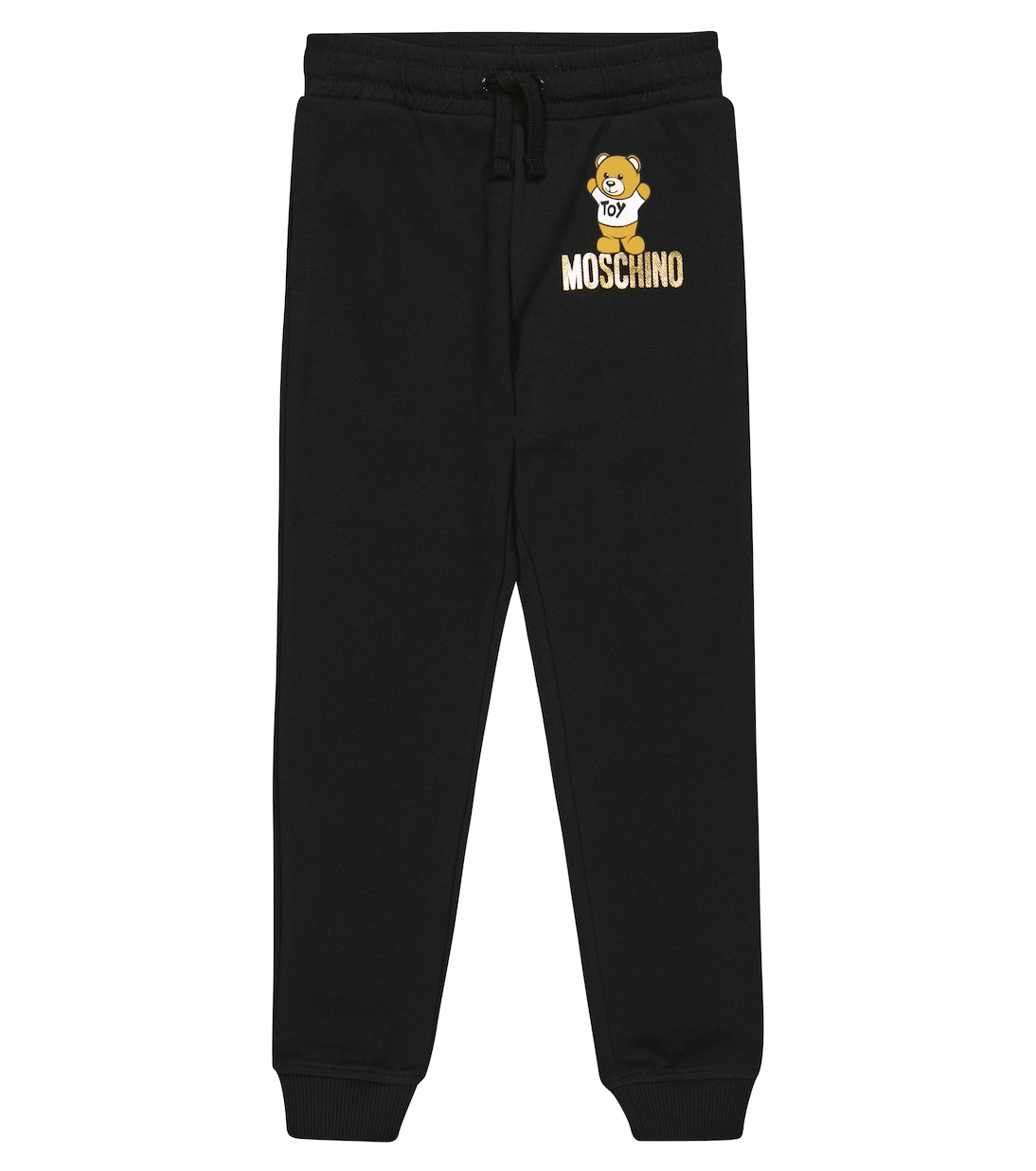 印花棉质针织运动裤 | Moschino Kids