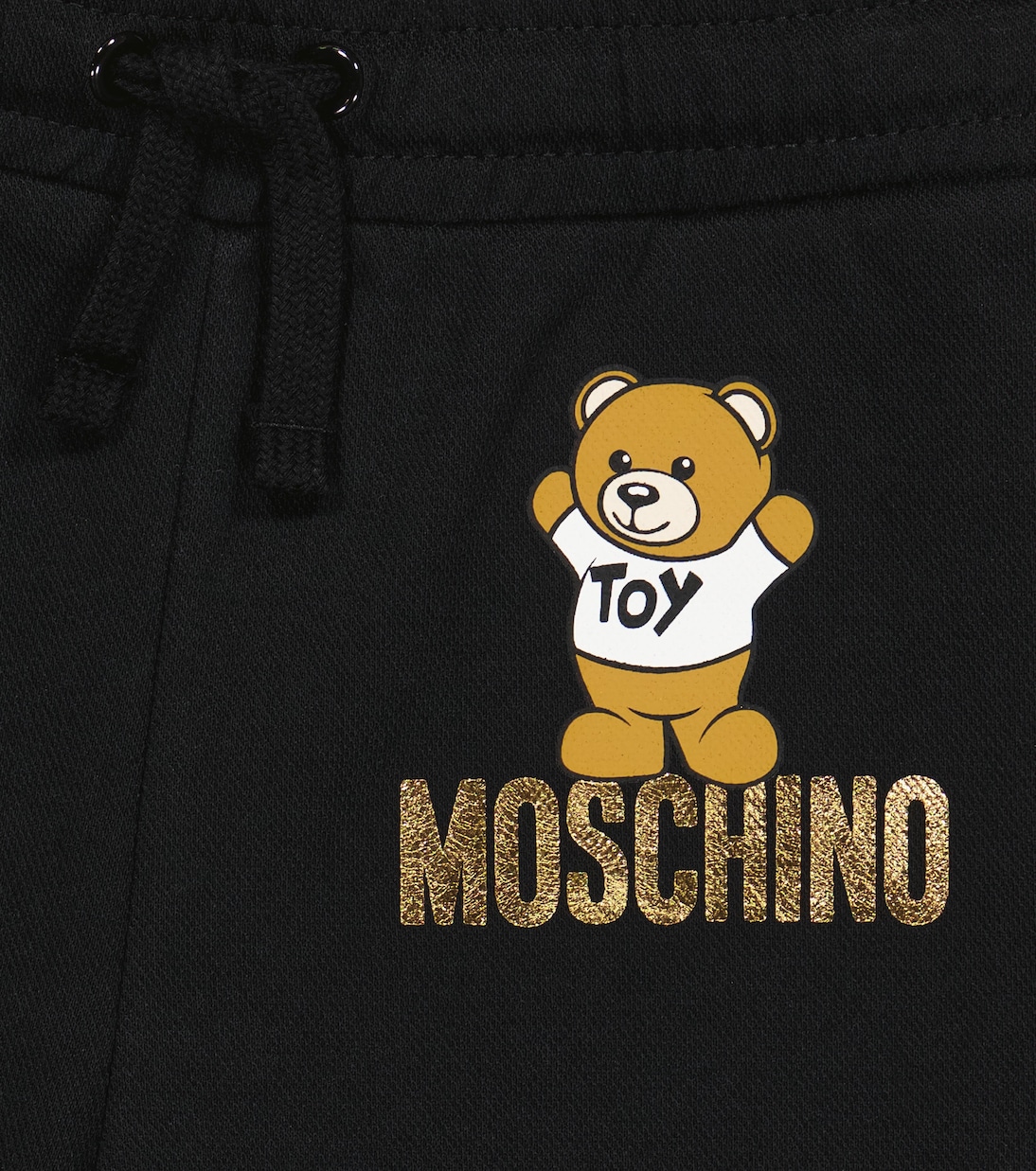印花棉质针织运动裤 | Moschino Kids