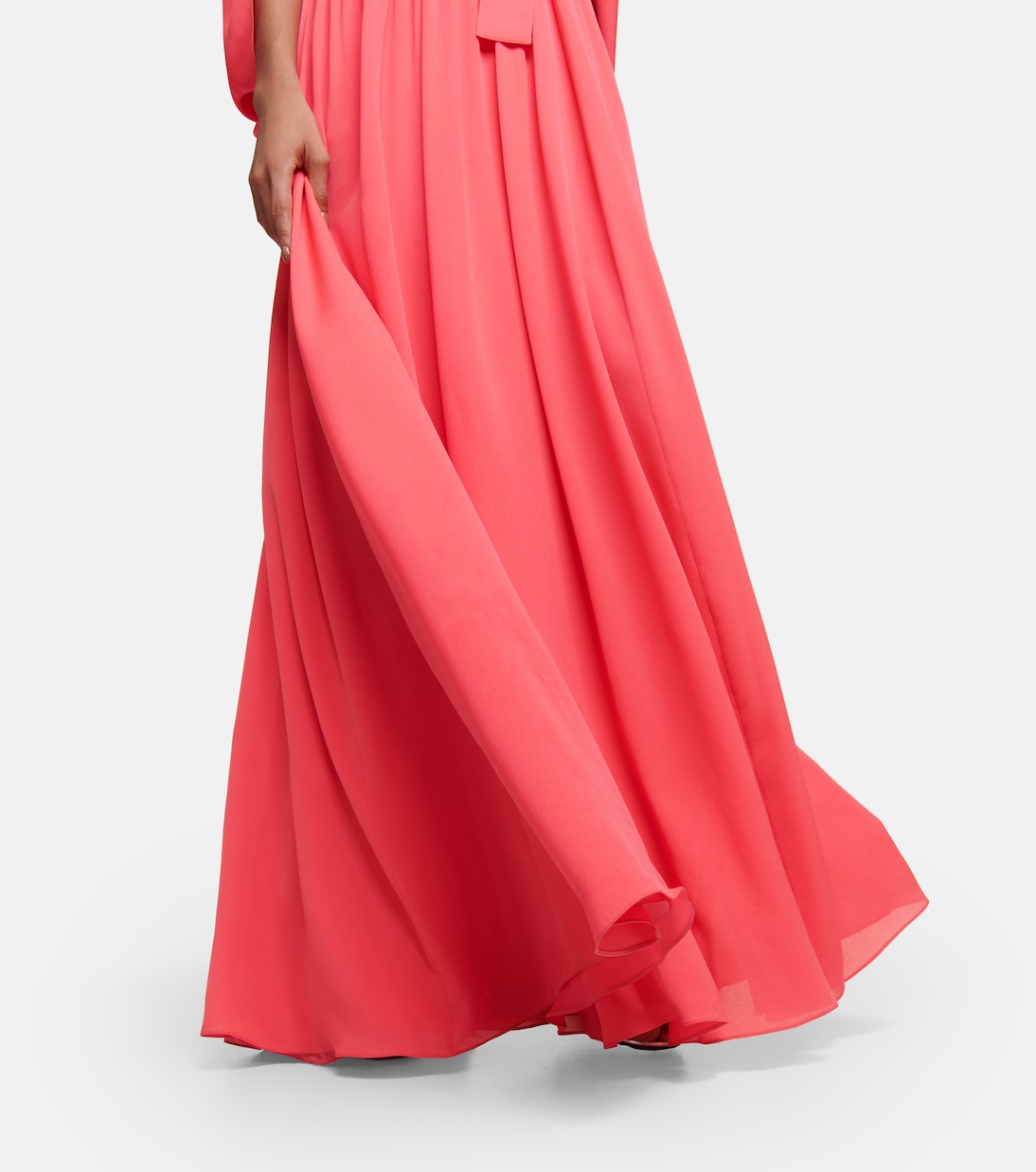 Abito da sera in chiffon di seta | Elie Saab