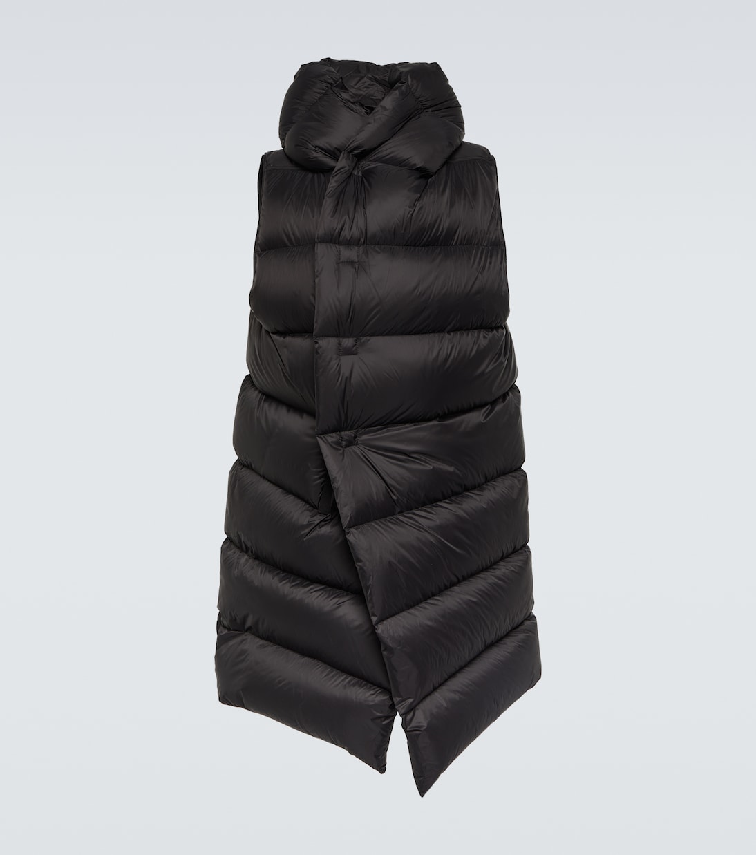 Chaleco de plumas con capucha | Rick Owens